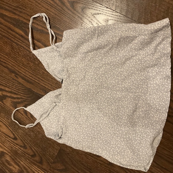 A&F Blue Floral tank top/ camisole. - Picture 2 of 3